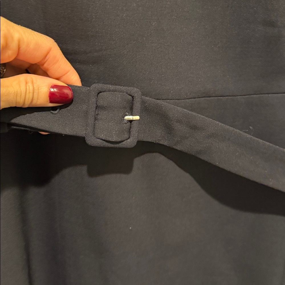 Theory Midnight Blue Midi Dress pl - Picture 2 of 6